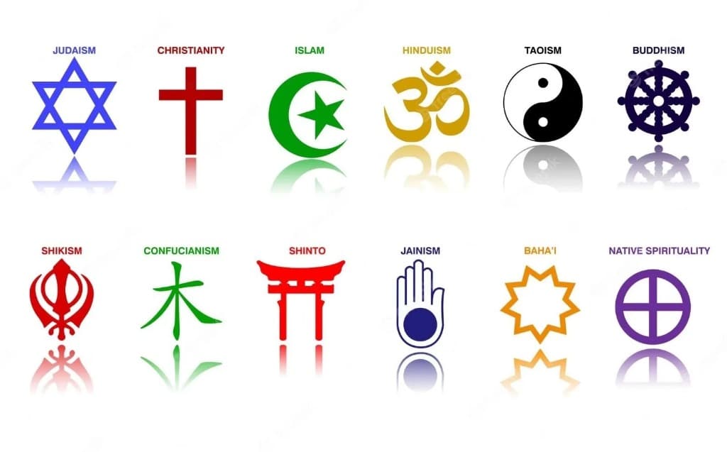 12 Religion Symbols